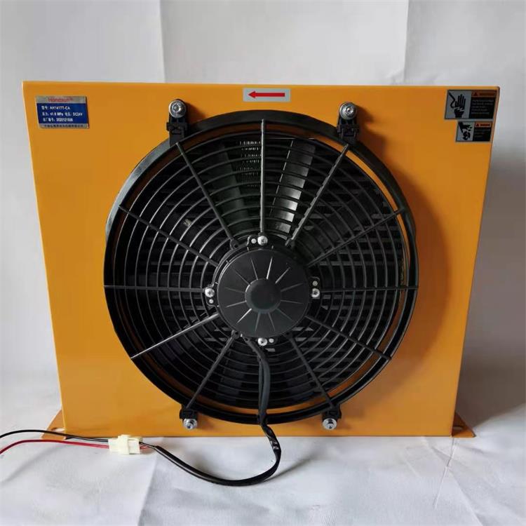 白山市靖宇县风冷式油冷却器AH2490-CD1液压站冷却器