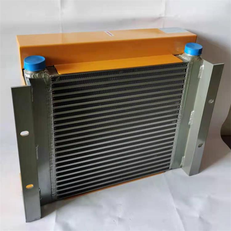 岳阳市华容县风冷式油冷却器AH0608T-CD2液压站冷却器