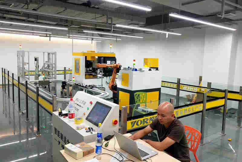 工业40智能制造生产线教学系统协助校构建教学平台