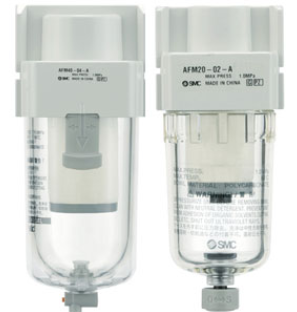 新款SMC油雾分离器的示意图AFM40-03-A