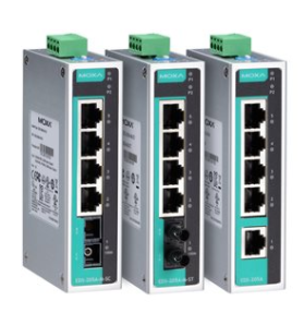 现货供应MOXA EDS-205A-S-SC 5端口紧凑型非管理型以太网交换机