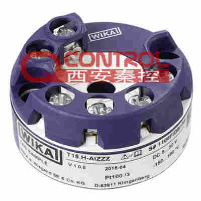 T15.H德国威卡PT100头部安装温度变送模块 