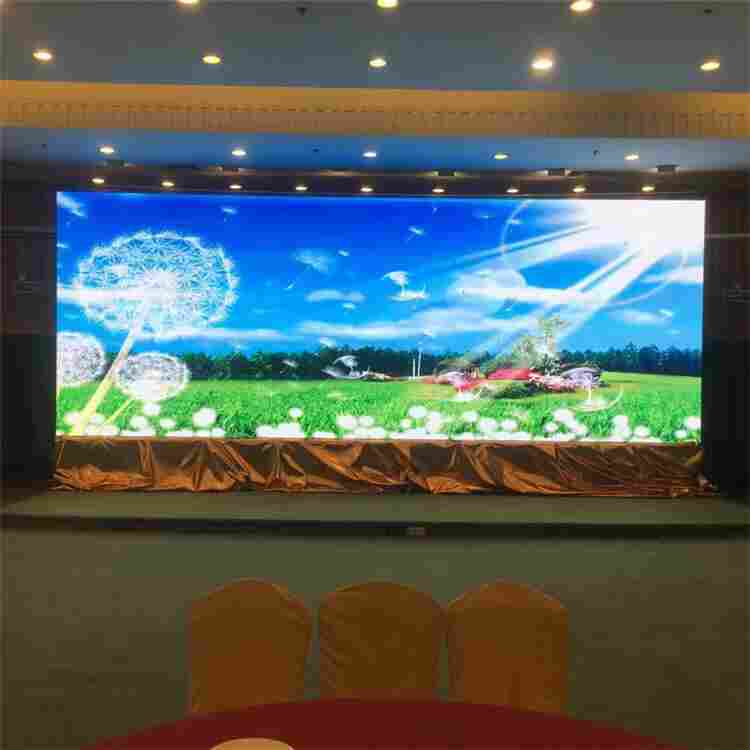 室内大厅背景墙P1.86全彩LED电子显示屏参数