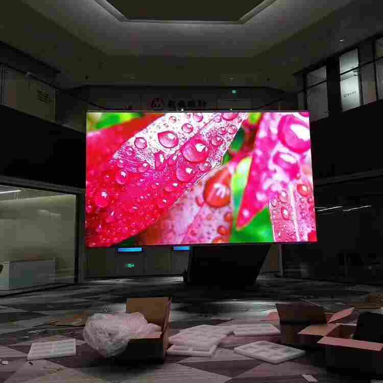 室内大厅背景墙P1.86全彩LED电子显示屏参数
