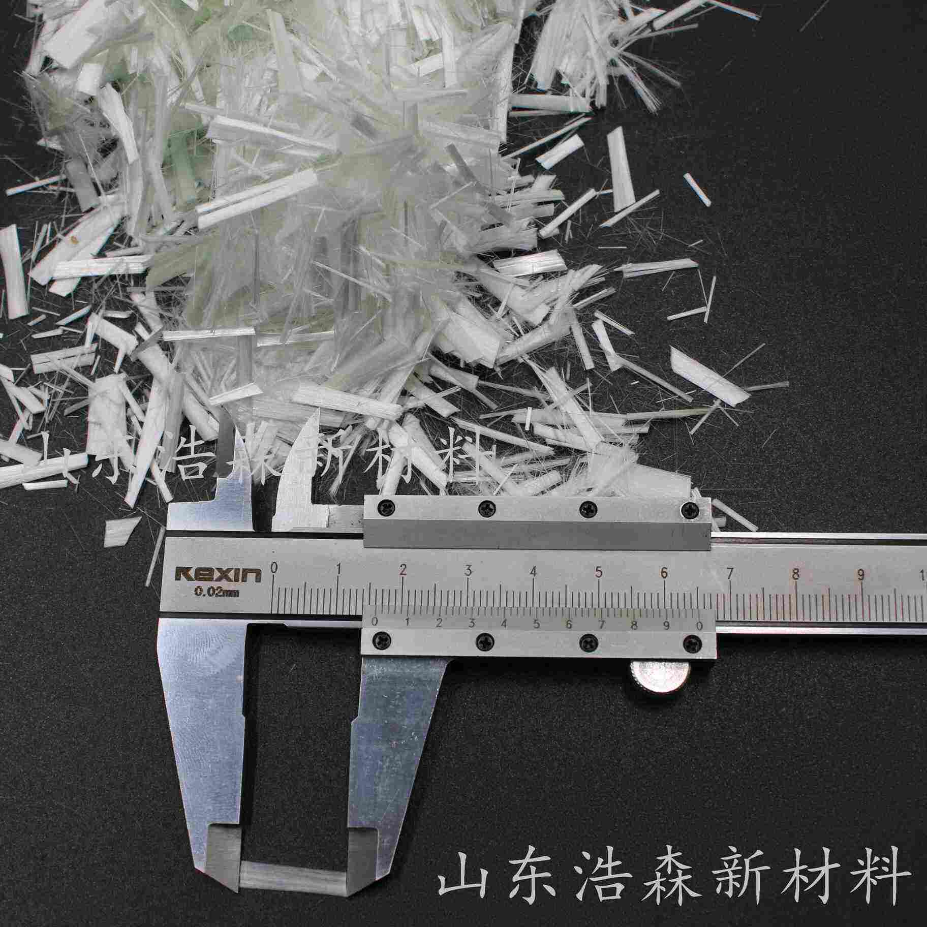 新疆不拼价格拼售后玻纤短切丝森泓纤维