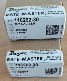德威尔dwyer浮子流量计多款产品外包装