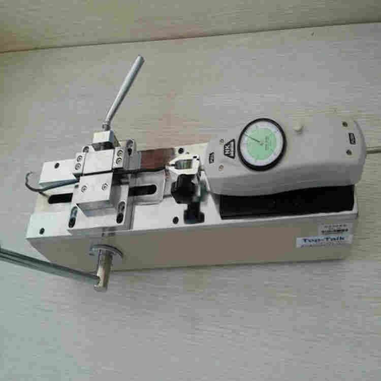 合作线缆拉力试验机+曲阳HF-300N数显拉压力计