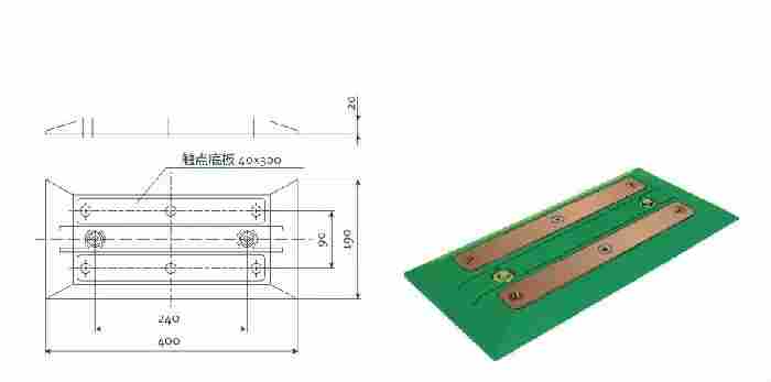 AGV电池充电刷板刷块