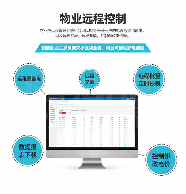 浙江高精度三相四线预付费电子电度表物业使用