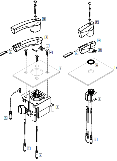 FESTO旋转式手柄阀VHER-P-H-B43C-G14