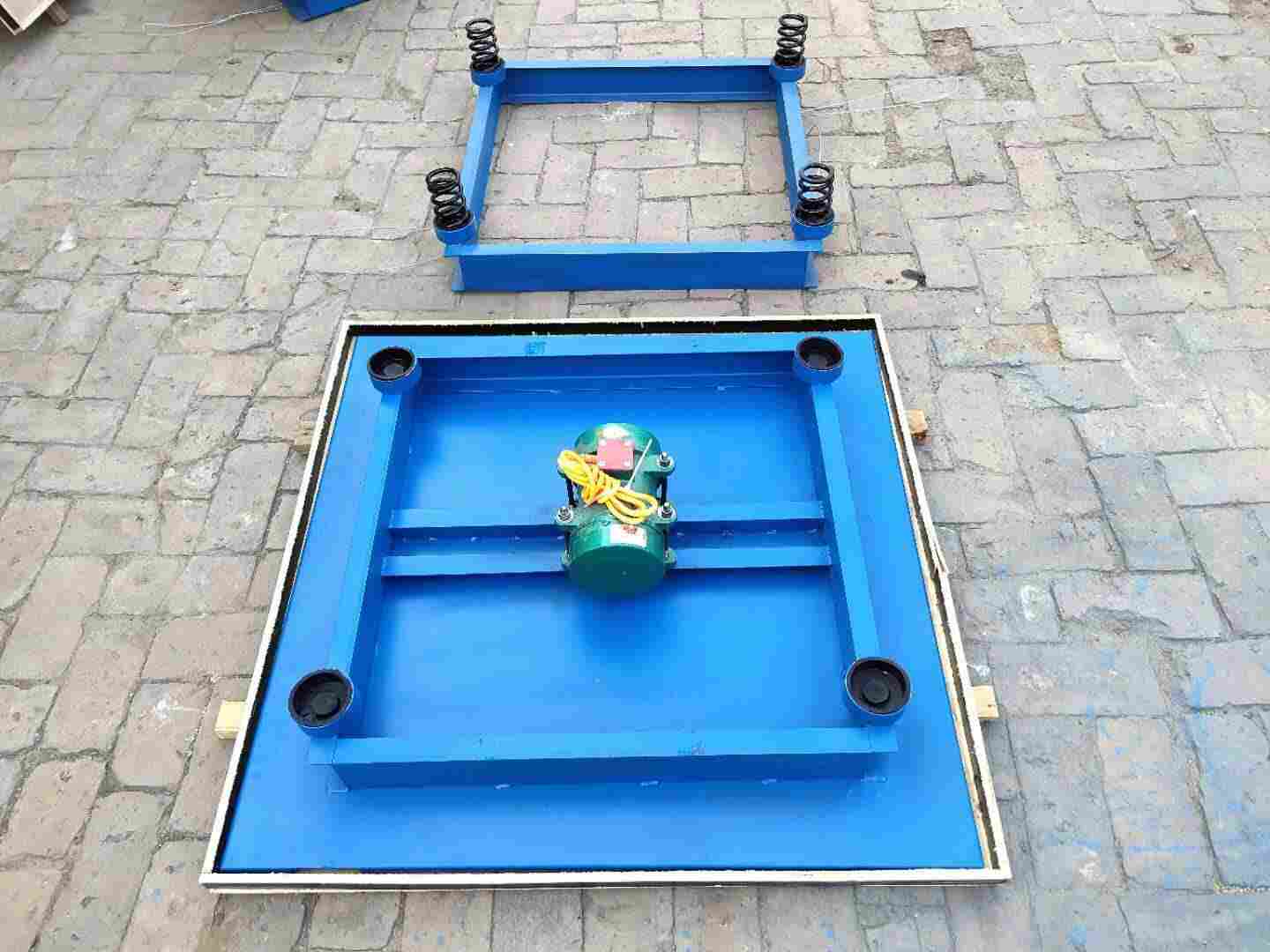 中拓混凝土振动台砌墙砖磁力振动台震动台法试验装置