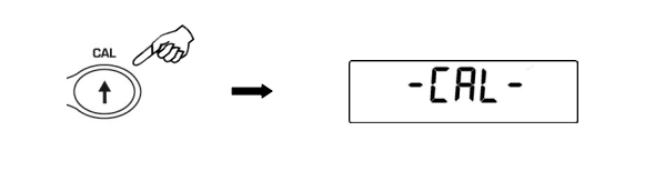 十万分电子天平的内部校准方法