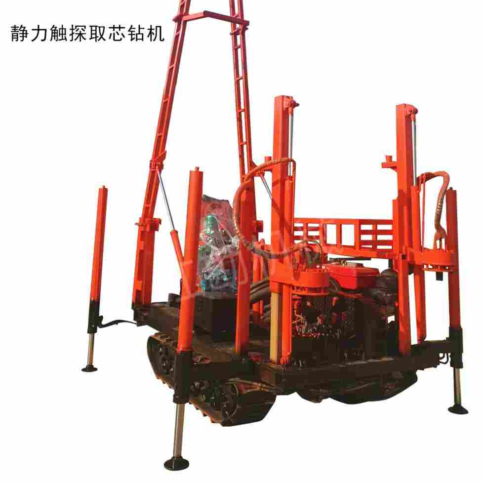 多功能静力触探钻机 大型勘探设备 5T静力触探钻机