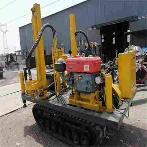 轮式单缸静力触探车 双桥探头10T静探地质钻机