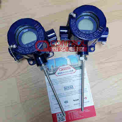 威卡TR12+TW15带套管的温度计-wika一体化温度变送器带数显