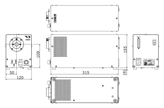 现货HAYASHI 林时计光纤光源LA-HDF7010RL
