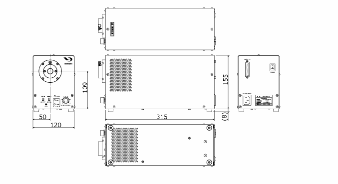 1621223829808761.png 现货HAYASHI 林时计光纤光源LA-HDF7010RL