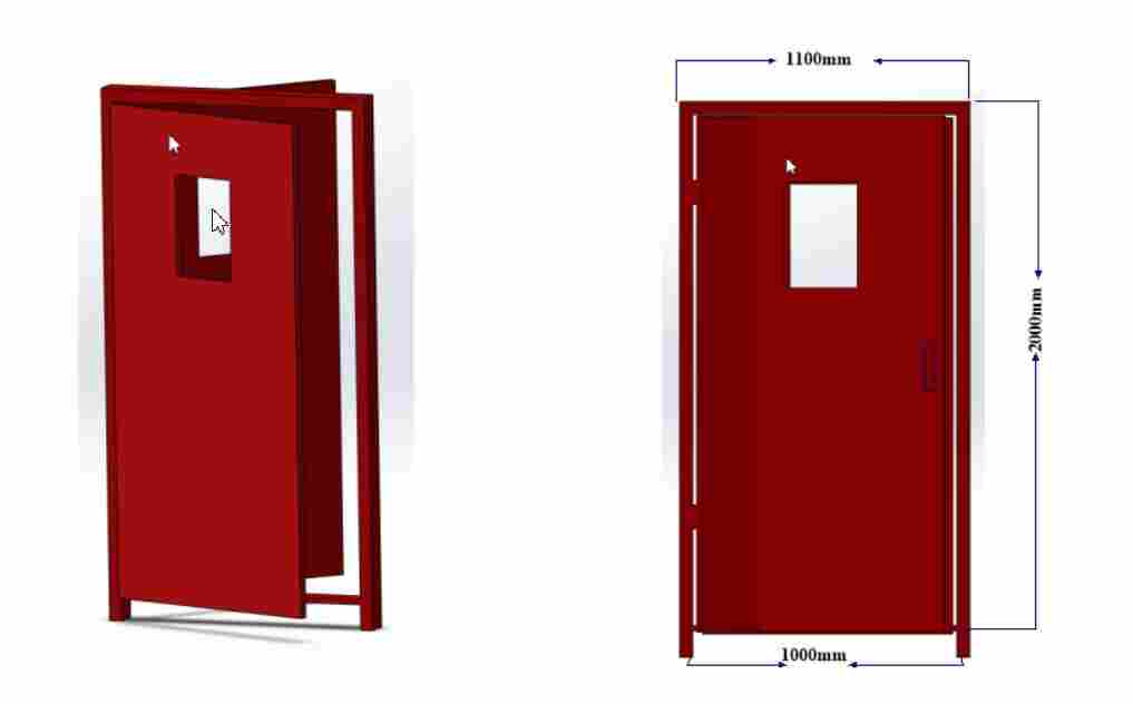 蓝田县矿用全自动气动无压风门厂家定制