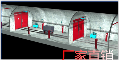 全自动行车无压风门-远程自控风门定制工厂