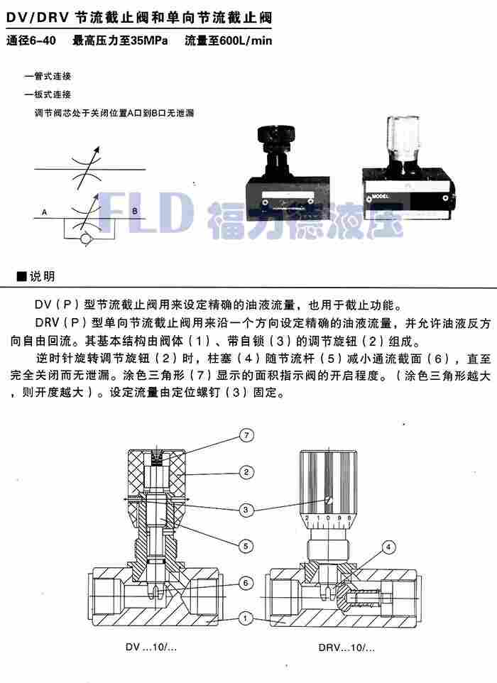 浮梁DBCW30B-2-30B/31.5先导卸荷溢流阀