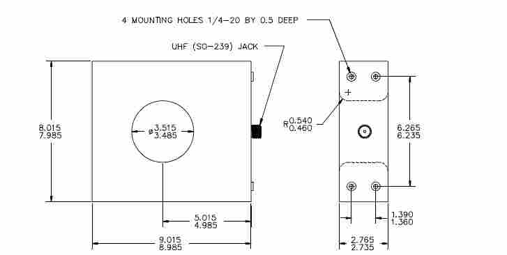 脉冲宽带电流互感器325 2000A 10MHz电流探头