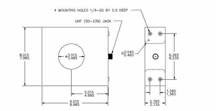 脉冲宽带电流互感器1423 500000A 0.7MHz电流探头