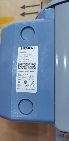SIEMENS西门子执行器SKD60全新原装实物图