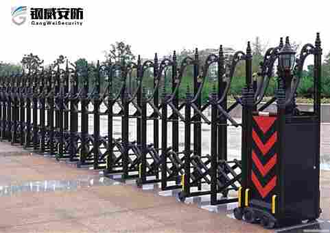 如何安装电动伸缩门？