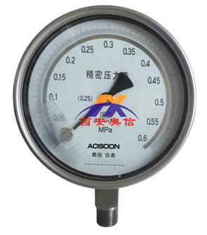 YB-150BB,0.25级全不锈钢精密压力表