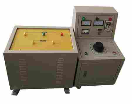 三倍频感应耐压发生器的操作方法