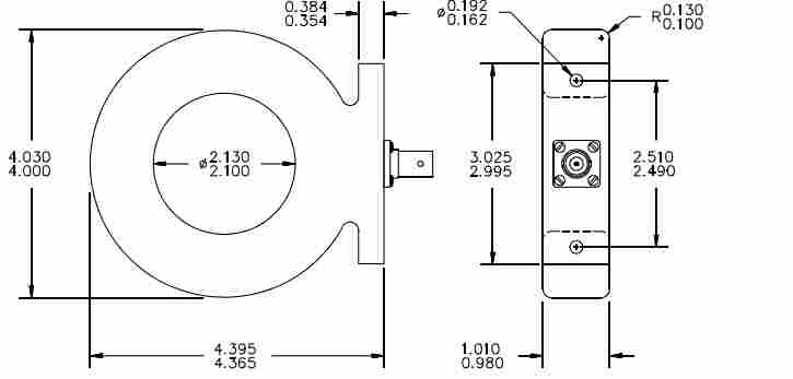脉冲宽带电流互感器2100 500A 35MHz电流探头