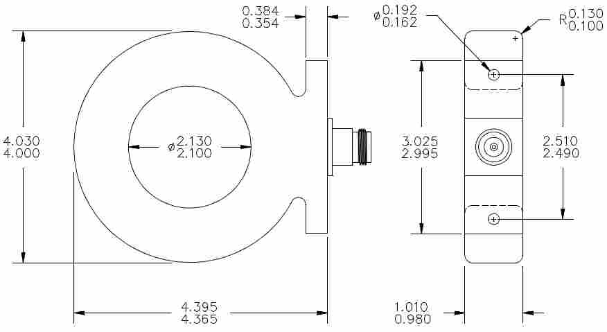 脉冲宽带电流互感器110A 10000A 20MHz电流探头