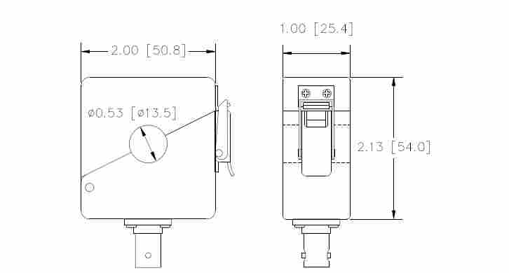 开口式电流互感器411C 5000A 20MHz