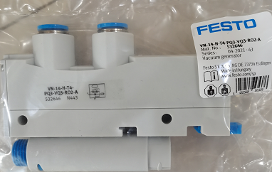 1625193803585506.png 实物图查看费斯托 VN-14-H-T4-PQ3-VQ3-RO2-A真空发生器