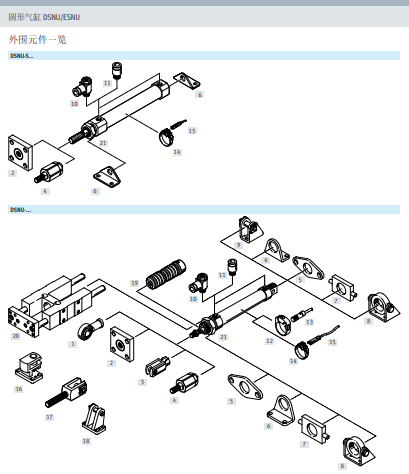 费斯托ISO标准气缸DSNU-20-300-PPS-A手册
