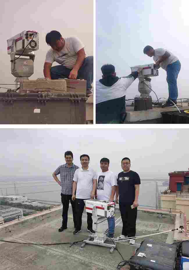 天津滨海寨上街激光雷达监测服务案例