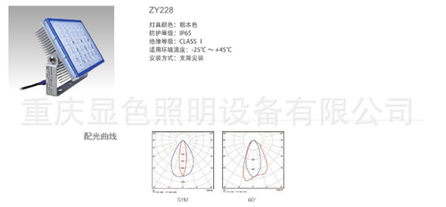 上海亚明LED泛光灯ZY228
