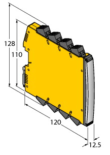 图尔克隔离转换器IMX12-AI01-1I-2IU-H0/24VDC