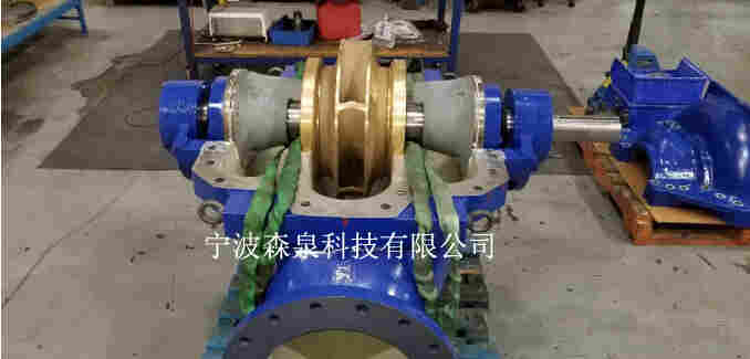 分体式水泵孔同心度测量