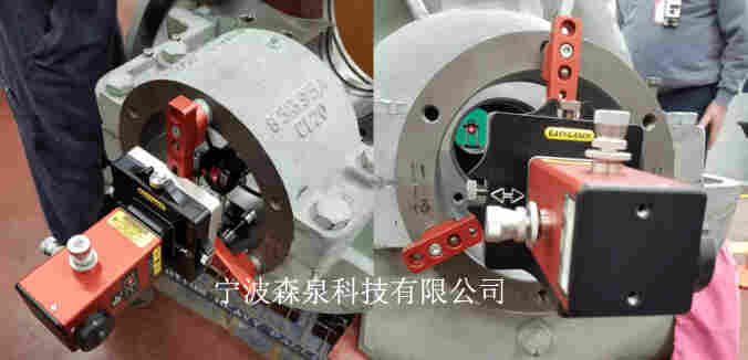 分体式水泵孔同心度测量