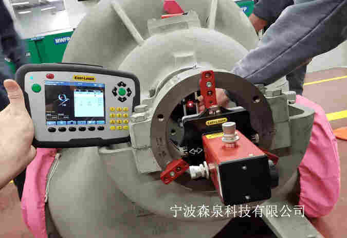 分体式水泵孔同心度测量
