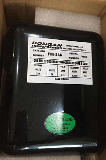 DONGAN东安点火变压器F06-SA6全新到货