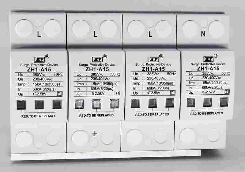 一级10/350 冲击电流Iimp12.5ka电浪涌保护器