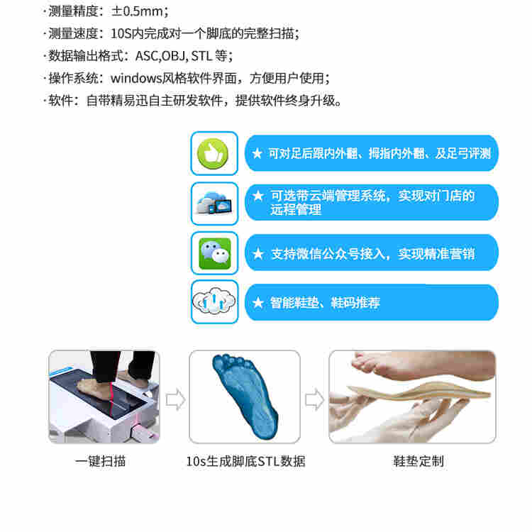 3D足底扫描仪 精易迅