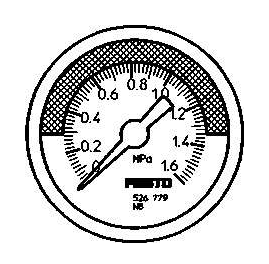 浅谈FESTO费斯托MA-50-1,6-R1/4-MPA-E-RG压力表