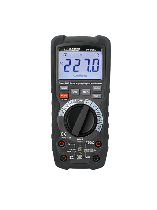 DT-9560工业级6000位真有效值数字万用表