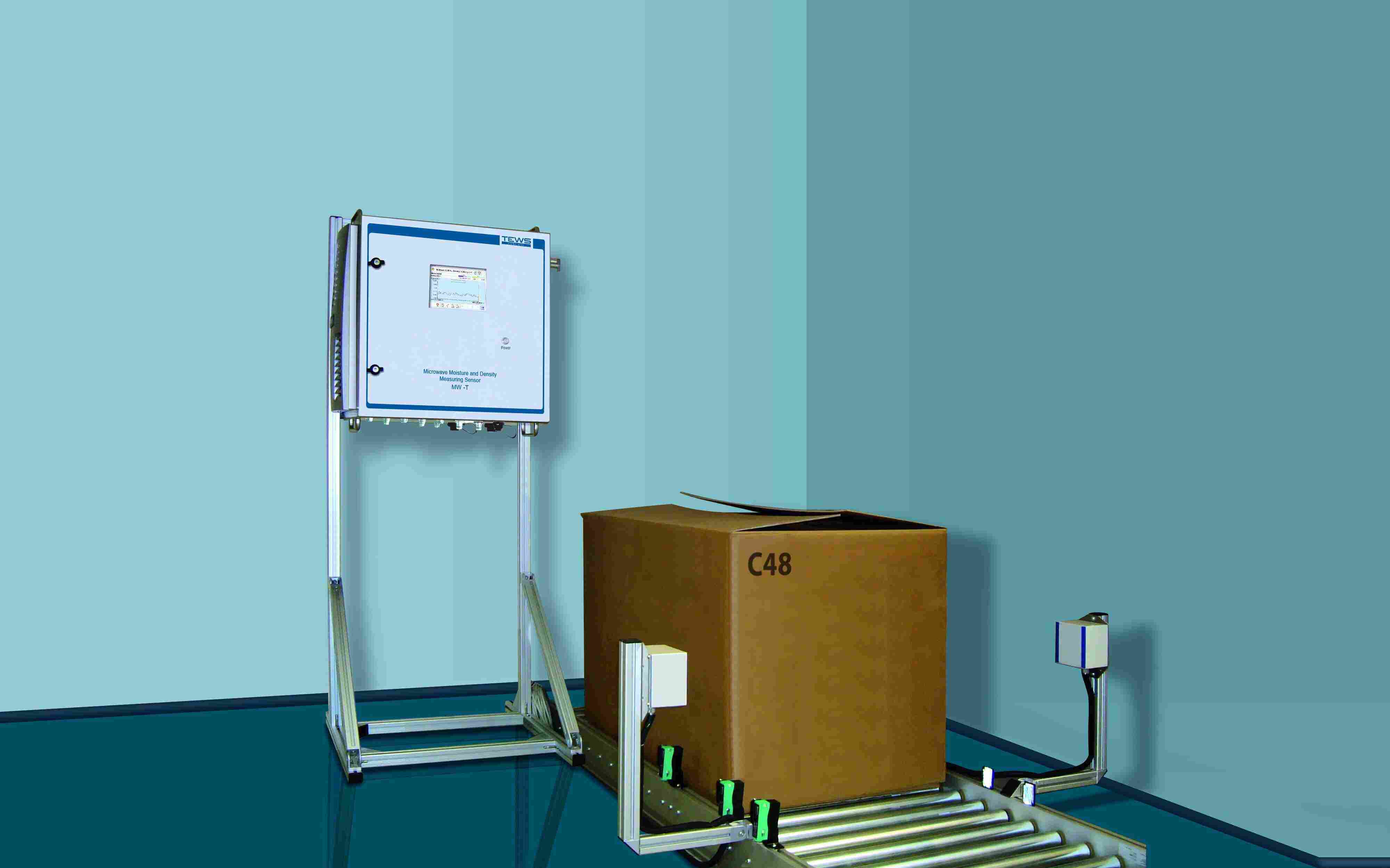 在线水分透过式微波水分测试系统MW-T 