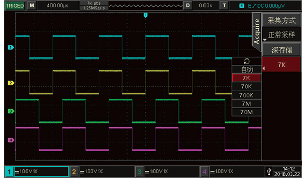 更高的存储深度