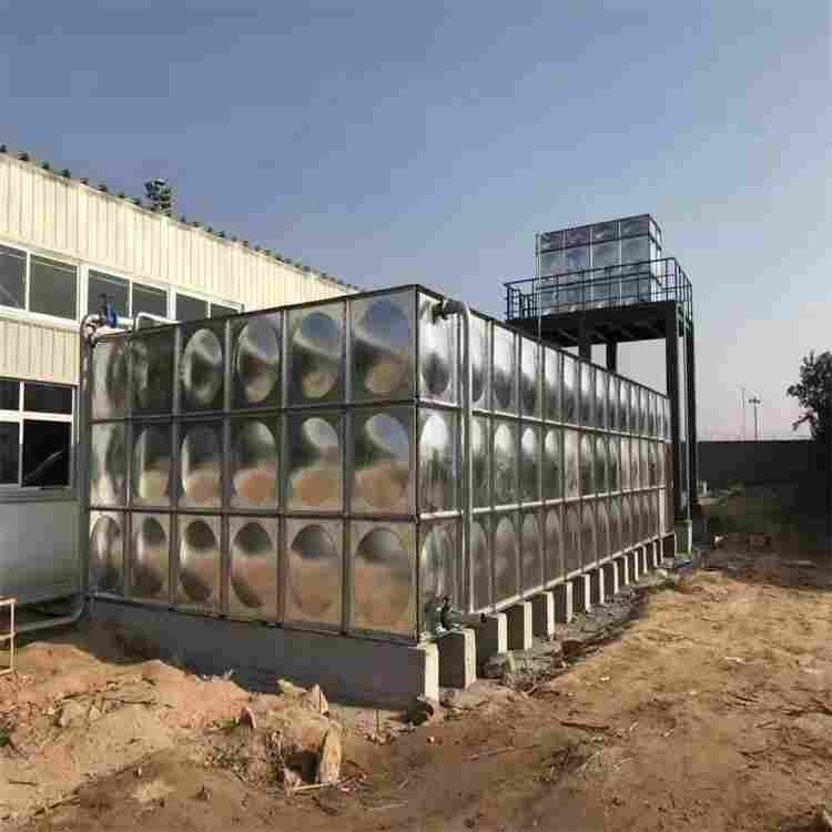 供应热镀锌消防水箱 青岛镀锌水箱厂家