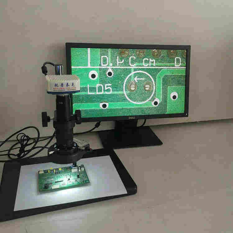 维扬40倍CCD拍照显微镜使用方法